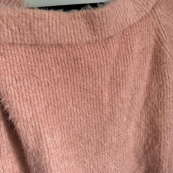 MinkPink Florentine Fuzzy Off Shoulder Sweater - Picture 4 of 6